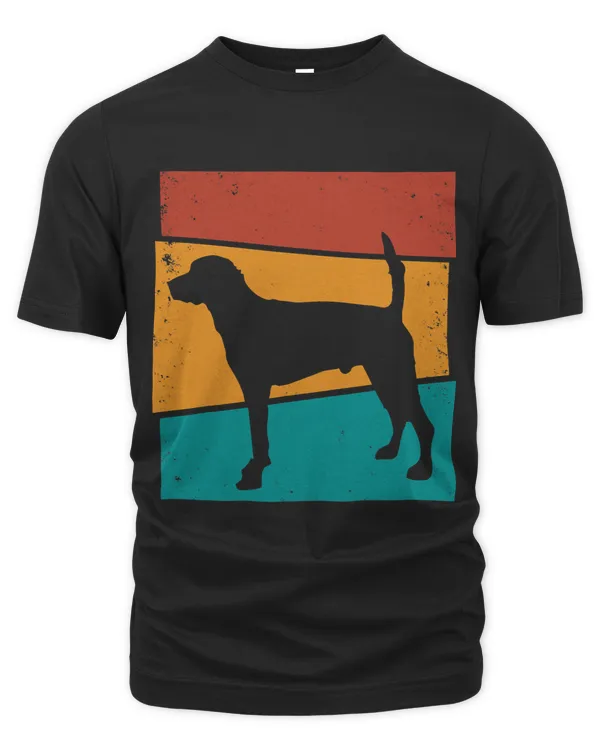 Retro English Foxhound I Foxhound Art I English Foxhound