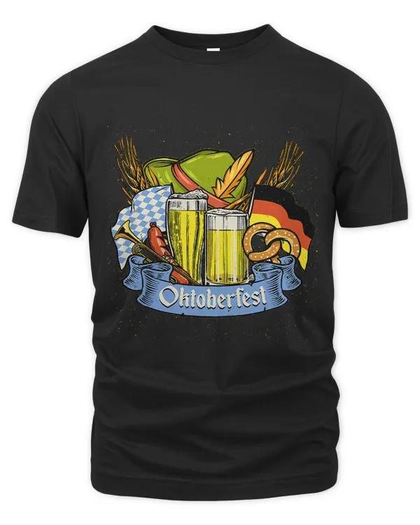 Oktoberfest Hat Pretzel Bavarian German Beer67