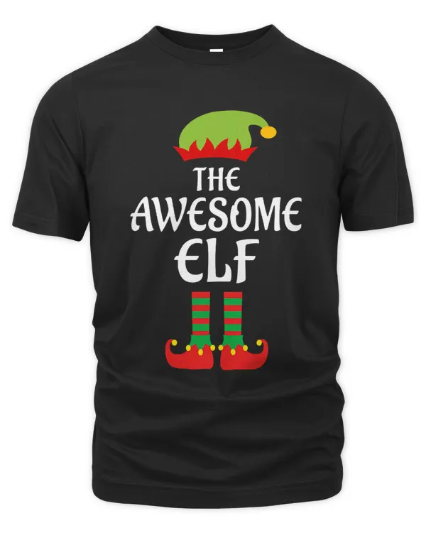 The Awesome Elf Family Matching Group Christmas Pajama 141