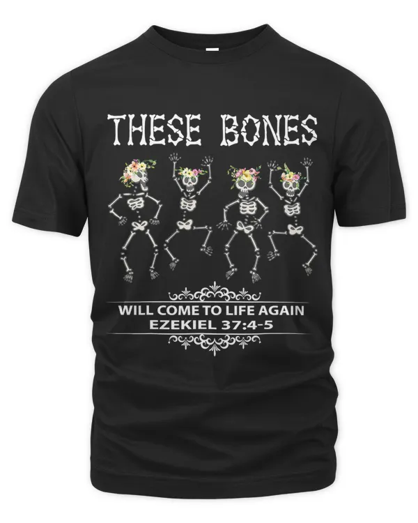 These Bones Funny Coming To Life Again Four Skeletons