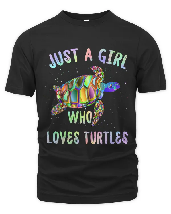 Turtle Watercolor Sea Ocean Just A Girl Who Loves Turtles 31