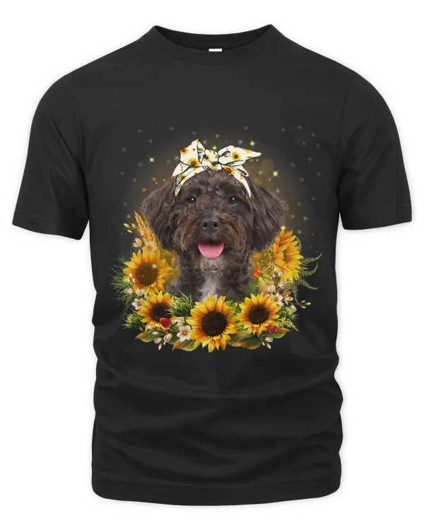 Sunflower Schnoodle Dog Mothers Day For Women