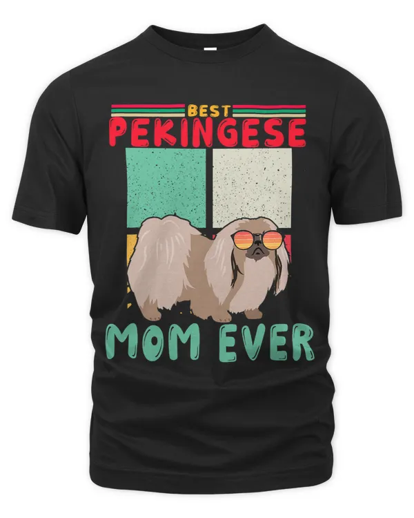 Vintage Retro Best Pekingese Mom Ever Dog Sunglasses Family