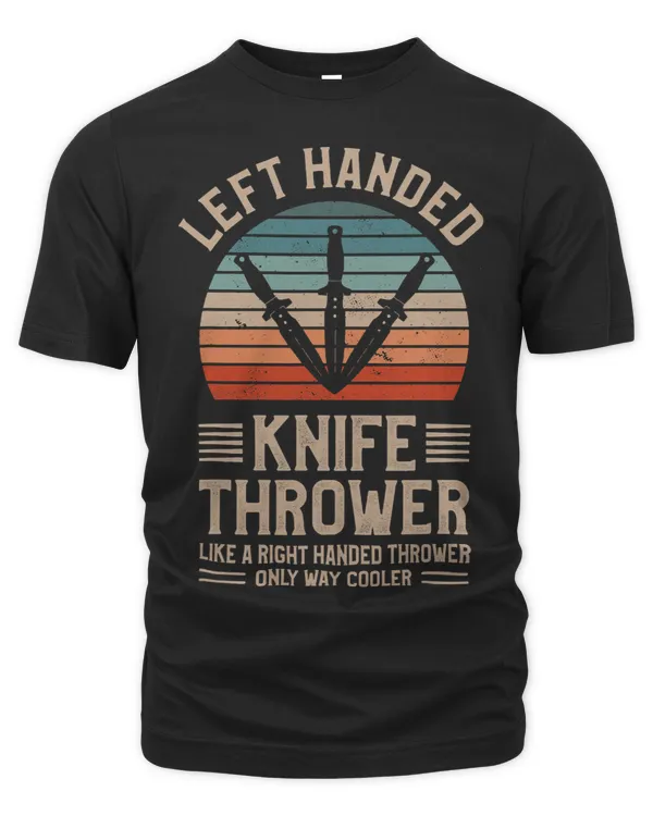 Left Handed Knife Thrower Like A Right Handed Thrower