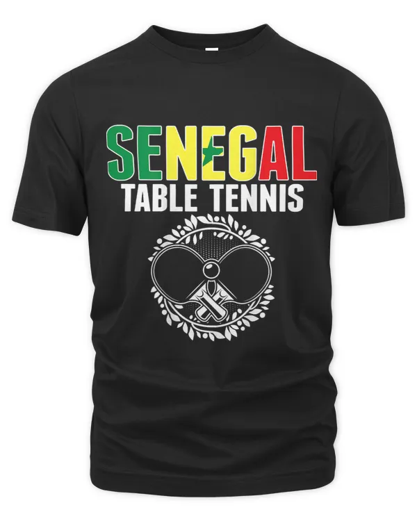 Senegal Ping Pong Lover Support Senegalese Table Tennis Team