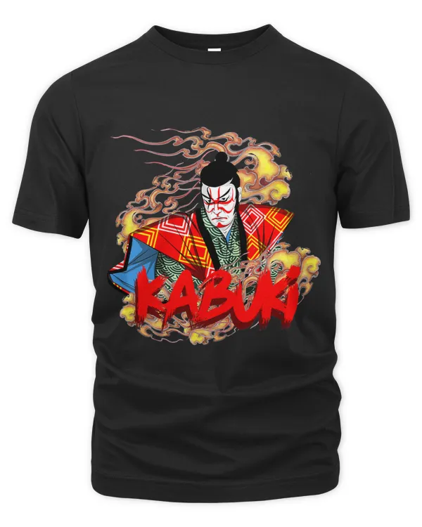 Japanese Anime Style Samurai Kabuki Actor