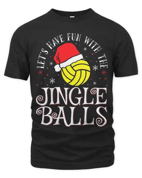 Jingle Balls Volleyball Christmas Santa Hat