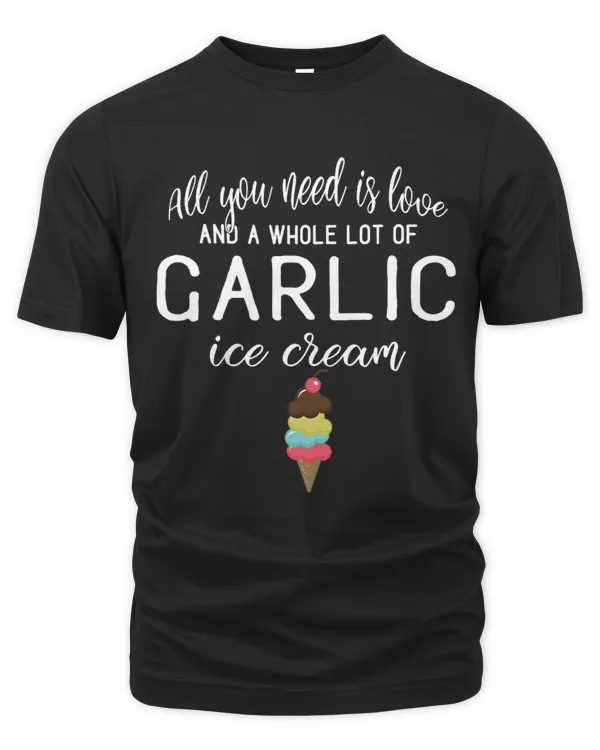 Garlic Ice Cream for Dessert Lovers
