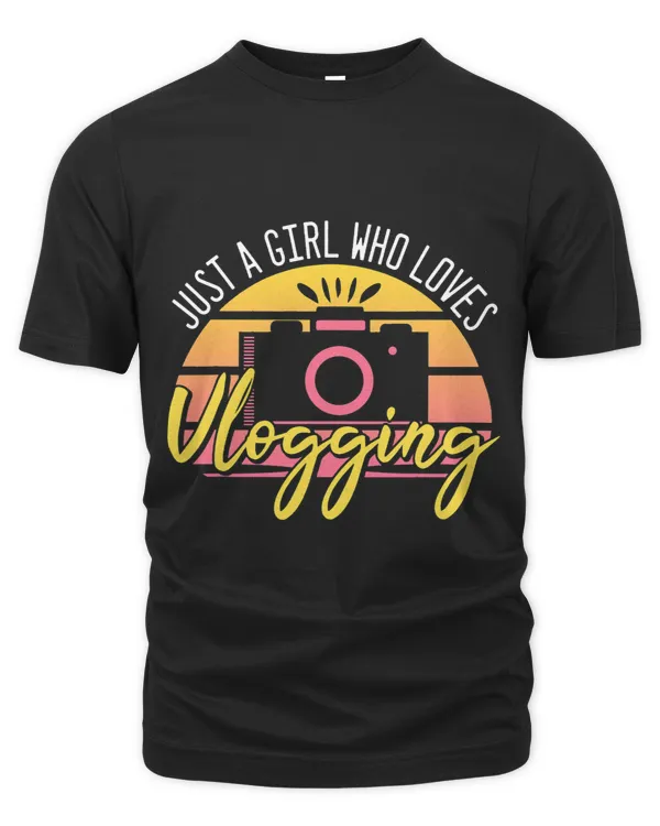 Girl Who Loves Vlogging Vlogger Vlog Influencer Videographer