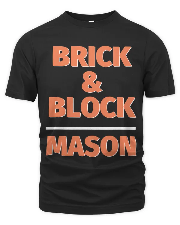 Brickmason Blockmason Profession Career Men Women Masonry