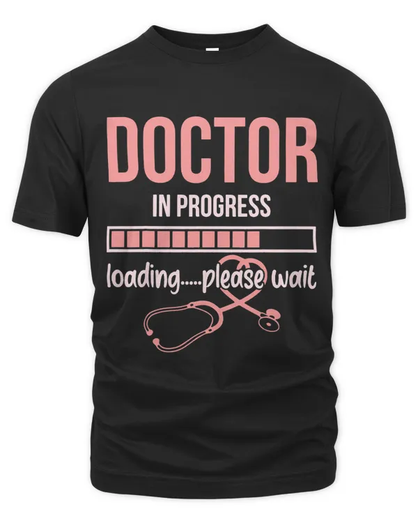 Doctor In Progress Loading Please Wait Stethoscope Medical