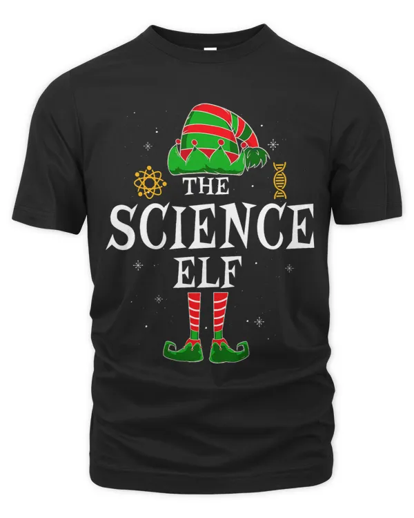Science Elf Group Matching Family Christmas Scientist Funny