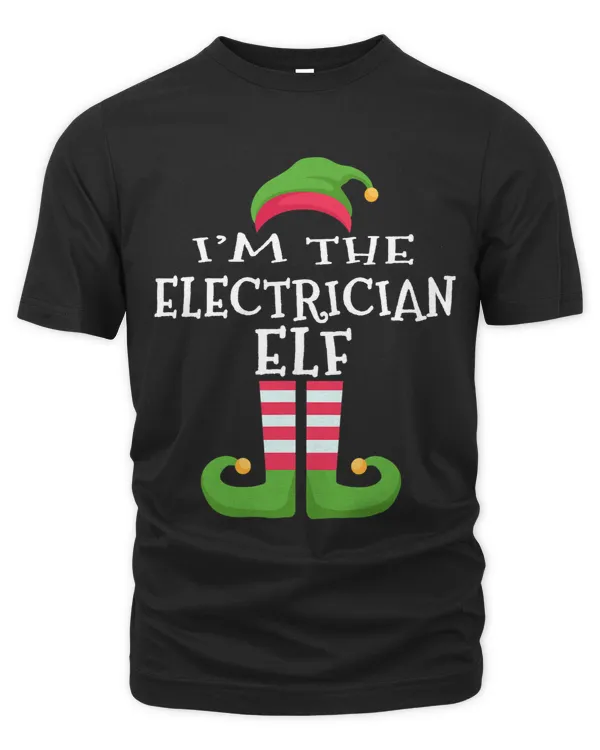 Im The ELECTRICIAN Elf Family Matching Christmas