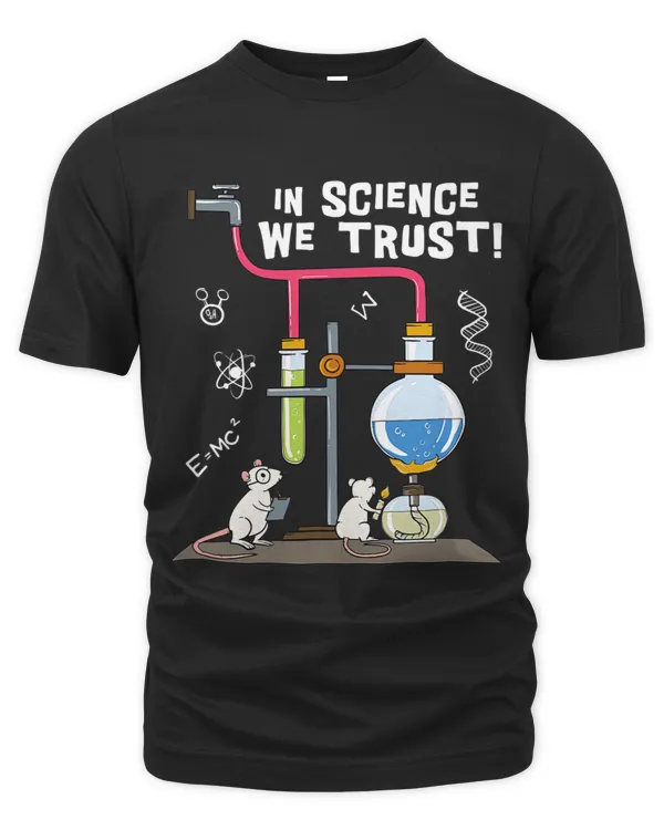 In Science We Trust Science Pun Humor Artwork