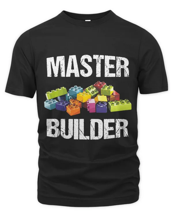 Master Builder Funny Saying Block Building