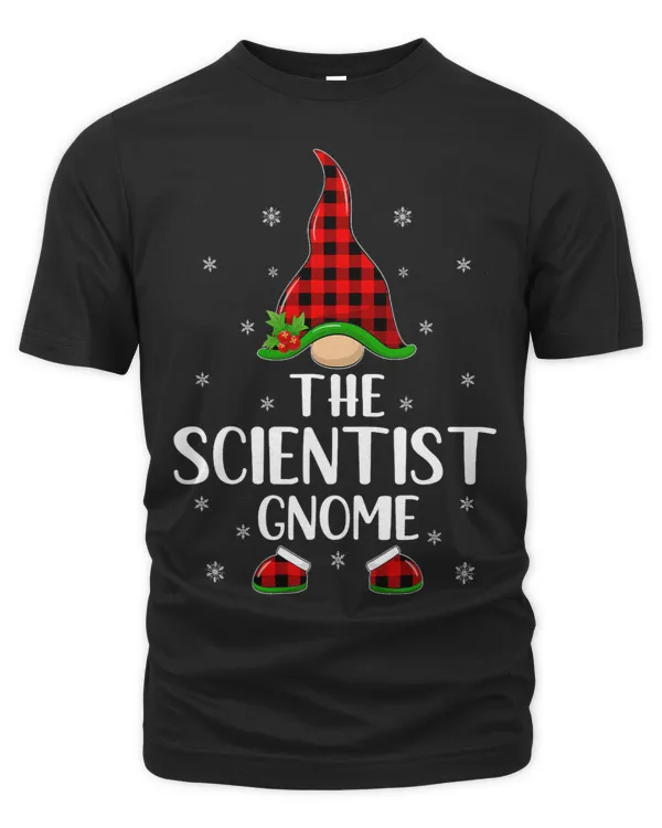 Matching Family Buffalo Plaid The Scientist Gnome Christmas
