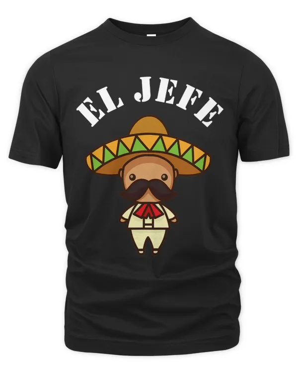 El Jefe Mexican Chef Hispanic Boss Mexico Sombrero Costume