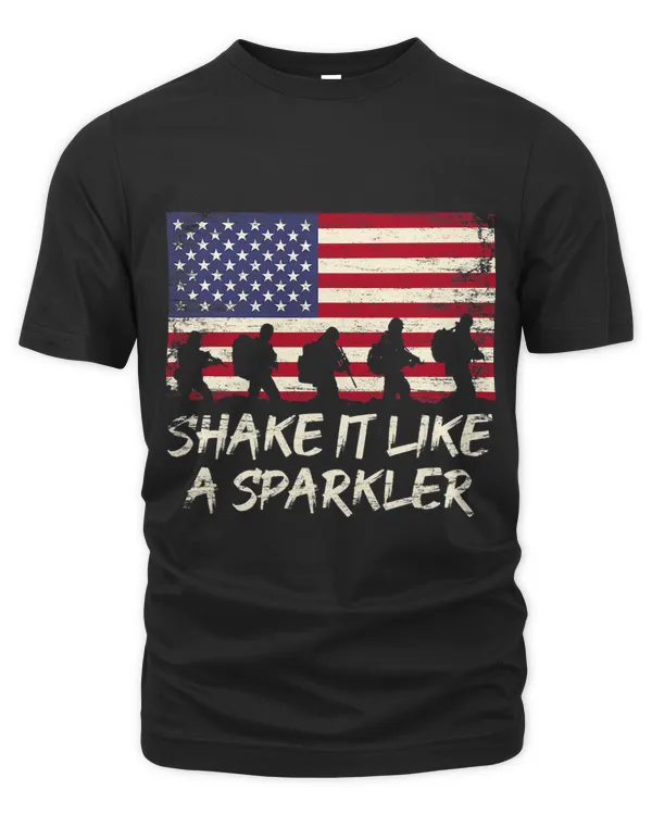Shake It Like a Sparkler Patriotic American Patriotism USA