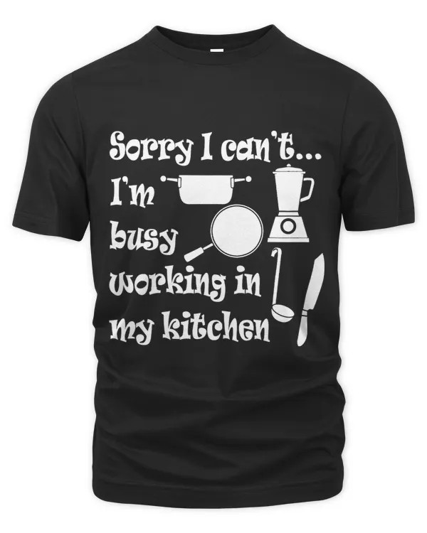 Ironic Busy Working In Kitchen Chef Cooking