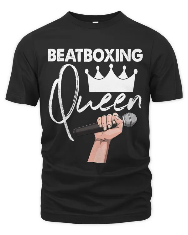 Beatboxing Queen Women Funny Tape Recorder Lovers