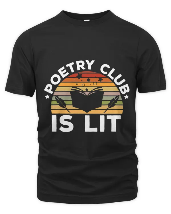 Poetry Club Is Lit Writer Literature Poet Author 1