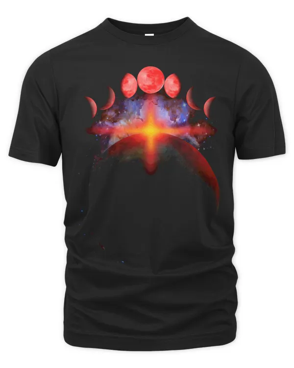 Red Blood Moon Phases Lunar Astronomy