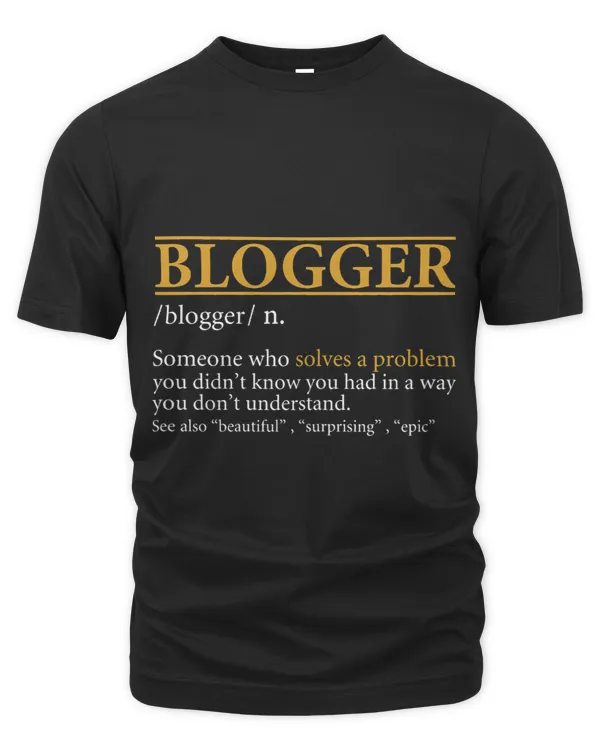 Womens Funny BLOGGER definition Birthday or Christmas Gift