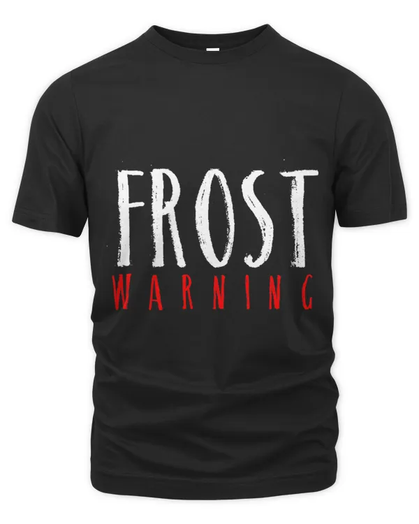 Frost Warning Weather Meteorology Frosty Person