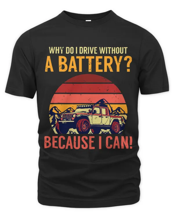 Why do I drive without a battery because I can Anti eCar