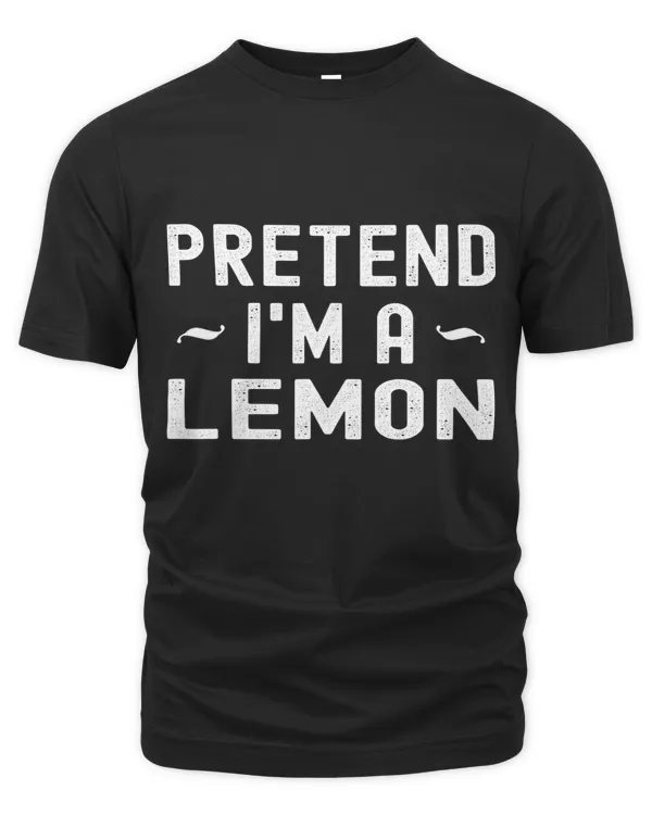 Halloween Lemon Lazy Costume Pretend Im a Lemon