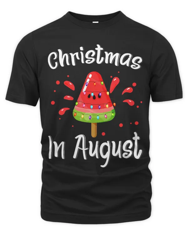 Christmas in August Melon Ice Cream Melon Xmas Summer
