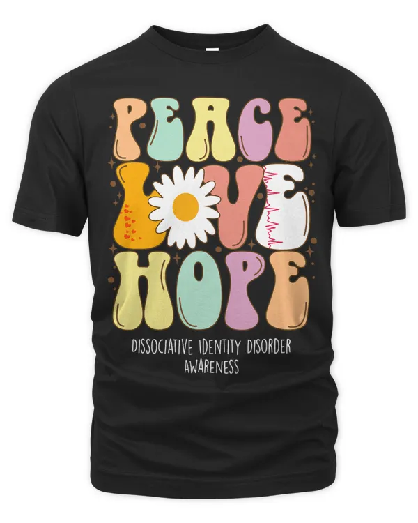Dissociative Identity Disorder Awareness Peace Love Hope