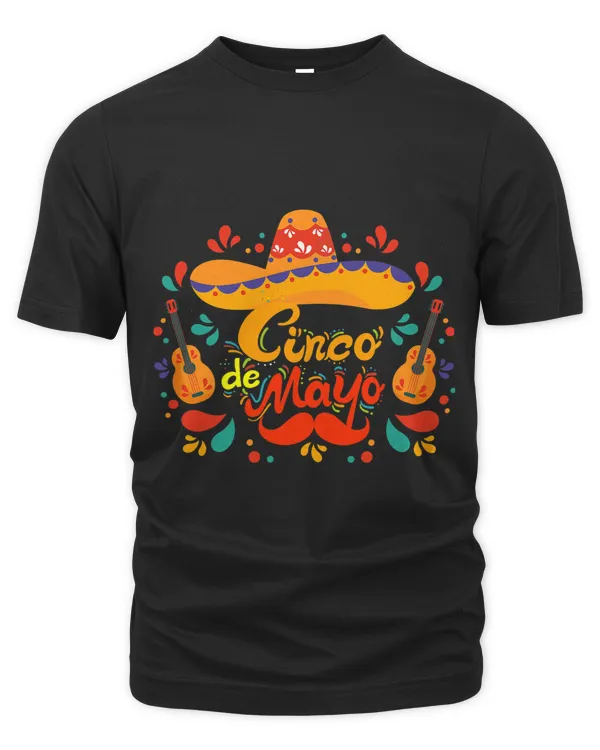 Cinco De Mayo Guitar Sombrero