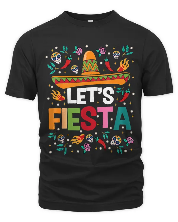 Cinco De Mayo Lets Fiesta Mexican Theme Party Guitar Lover