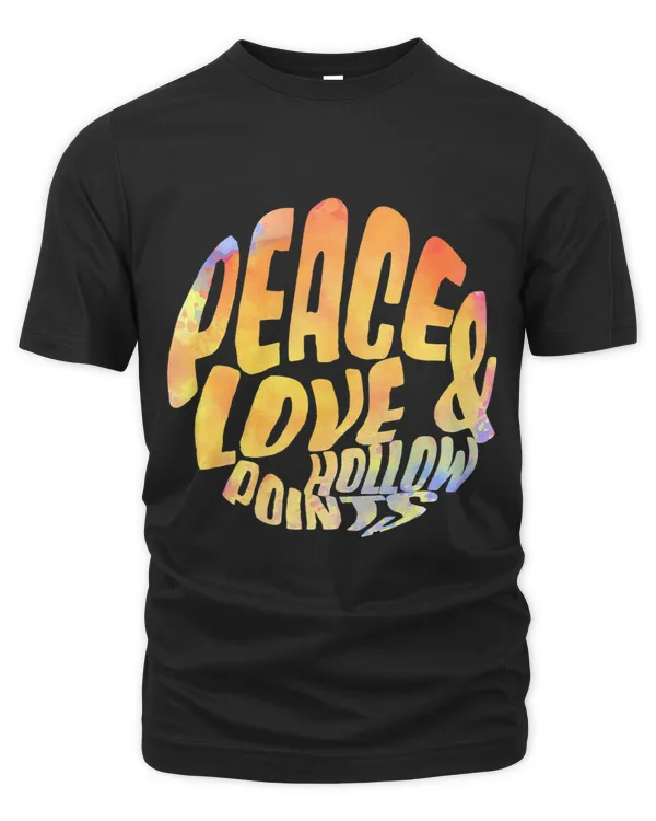 Peace Love and Hollow Points Watercolor Gun Rights Gun Pro