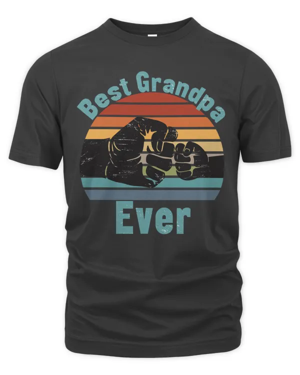 Vintage Best Grandpa Ever, Father'S Day T-shirt, Best Gift For Father