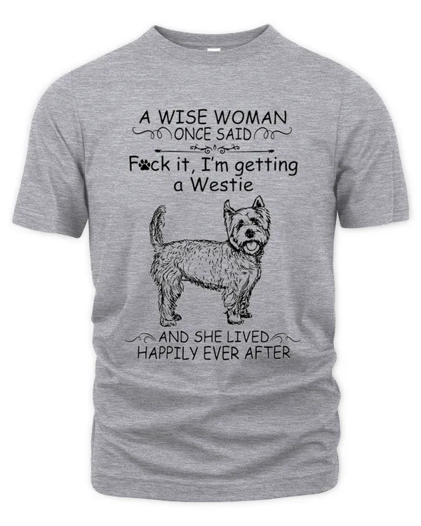 Westie_woman - Unisex Premium T-Shirt Unisex Premium T-Shirt