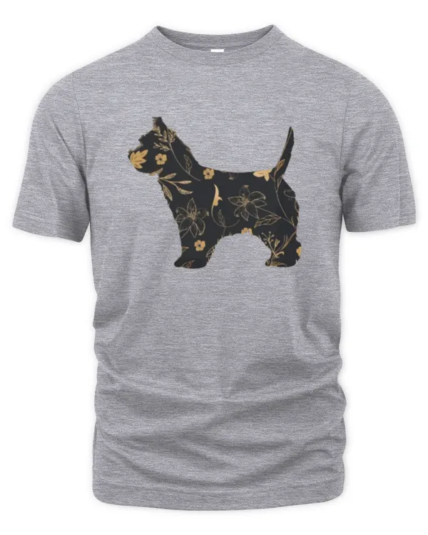 Westie flower - Unisex Premium T-Shirt Unisex Premium T-Shirt