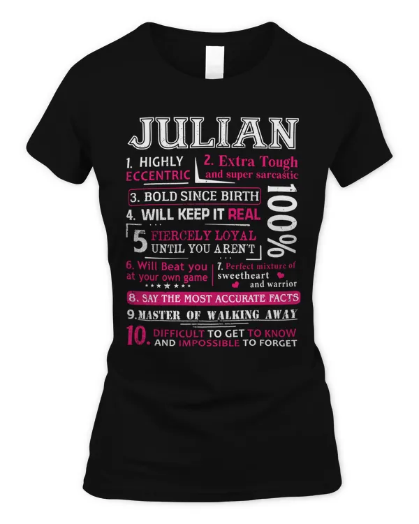 JULIAN-F02-N7-01 - Women's Soft Style Fitted T-Shirt Women's Soft Style Fitted T-Shirt