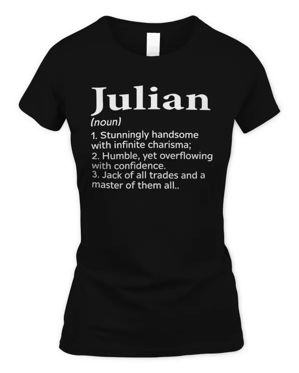 JULIAN-F02-79-01 - Women's Soft Style Fitted T-Shirt Women's Soft Style Fitted T-Shirt