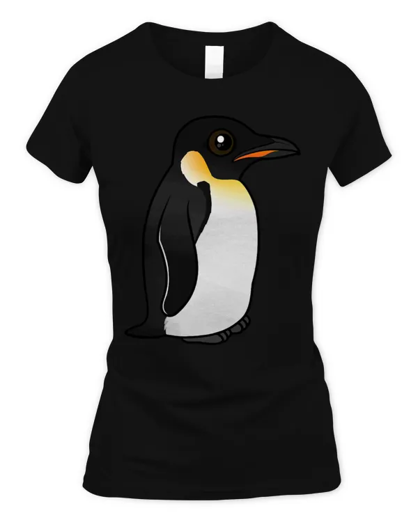 Penguin Pet Birdorable Emperor Penguin Cute Cartoon Bird Gift Idea - Women's Soft Style Fitted T-Shirt Women's Soft Style Fitted T-Shirt