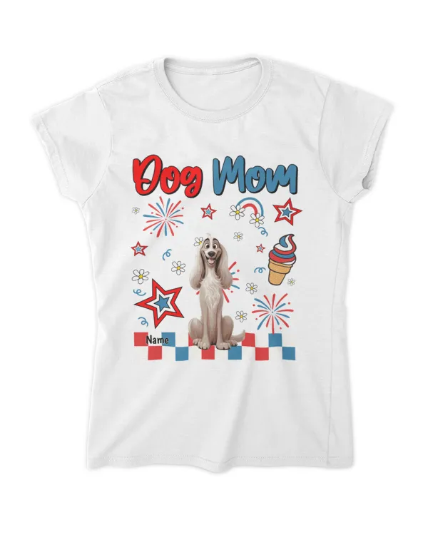 Dog Mom - Independence Day - Personalized, Gifts For Dog Lovers, Gifts Idea For Dog Lovers