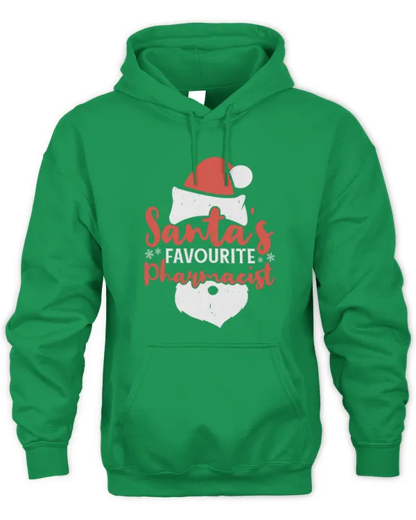 Cute Pharmacist Stud Christmas Santas Favourite 3 - Unisex Hoodie Unisex Hoodie