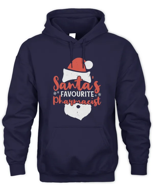 Cute Pharmacist Stud Christmas Santas Favourite 3 - Unisex Hoodie Unisex Hoodie