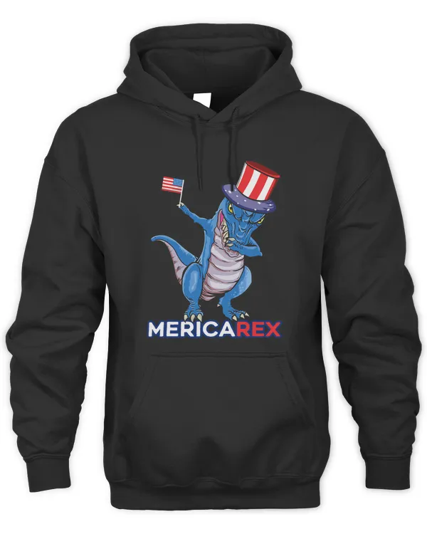 Funny 4th OF July Shirt Dabbing T Rex Merica Boys Adult