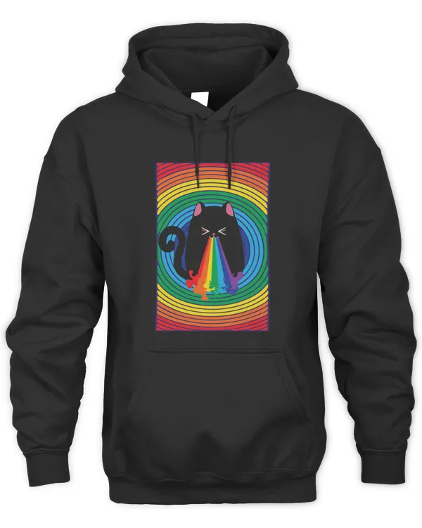 Rainbow Flag Pride Month LGBTQ Rainbow Cat 19