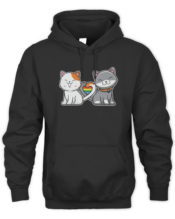 Rainbow Flag Pride Month LGBTQ Rainbow Cat 26