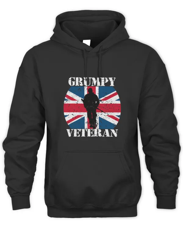 Grumpy Retired British Army Armed Forces Veteran
