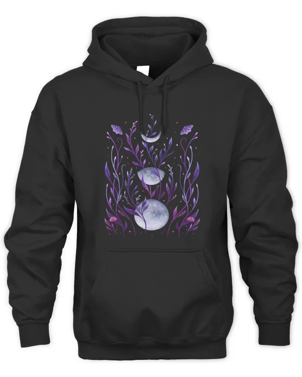 Botanical Moon Phase Floral Plants