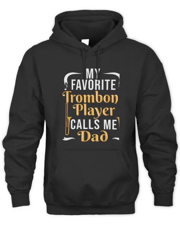Mens Trombone Player Dad Trombonist